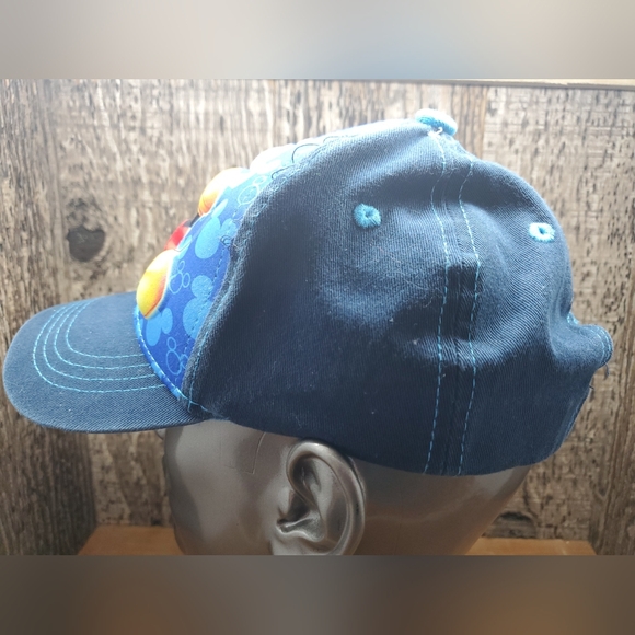 Disney 3D Mickey Mouse Boys Youth Adjustable Snapback Baseball Hat Cap One Size - Picture 3 of 8